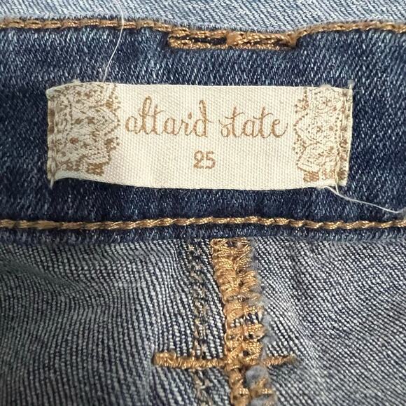 Altard State Wide Leg Blue Jeans Size 25 - Picture 6 of 7